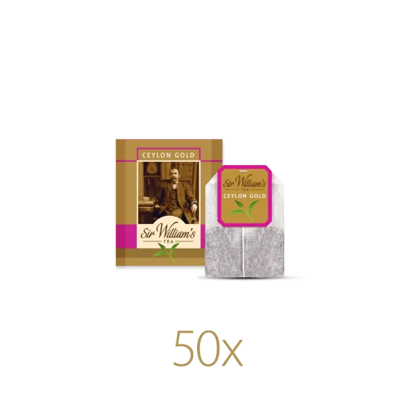 Sir William's Tea Ceylon Gold 50szt - obrazek 3