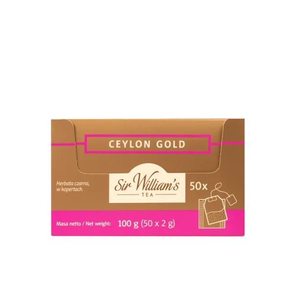 Sir William's Tea Ceylon Gold 50szt - obrazek 5