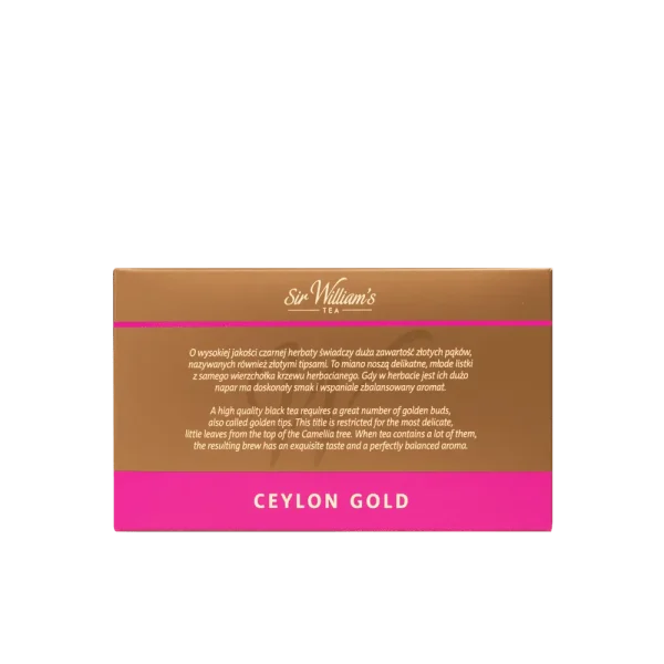 Sir William's Tea Ceylon Gold 50szt - obrazek 6