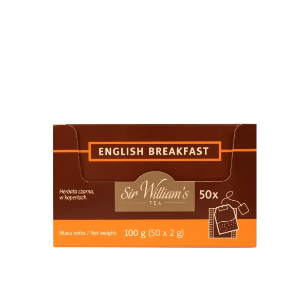Sir William's Tea English Breakfast 50szt - obrazek 5