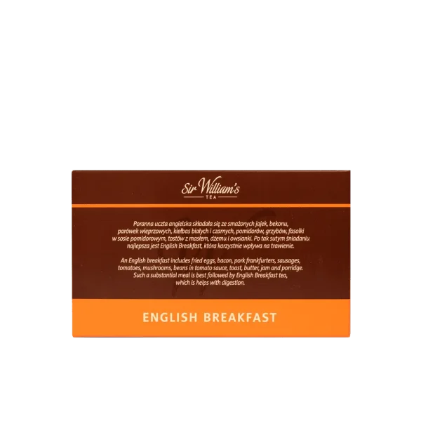 Sir William's Tea English Breakfast 50szt - obrazek 6