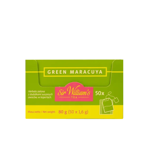 Sir William's Tea Green Maracuja 50szt - obrazek 5