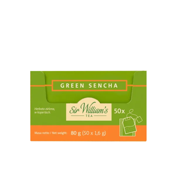 Sir William's Tea Green Sencha 50szt - obrazek 5