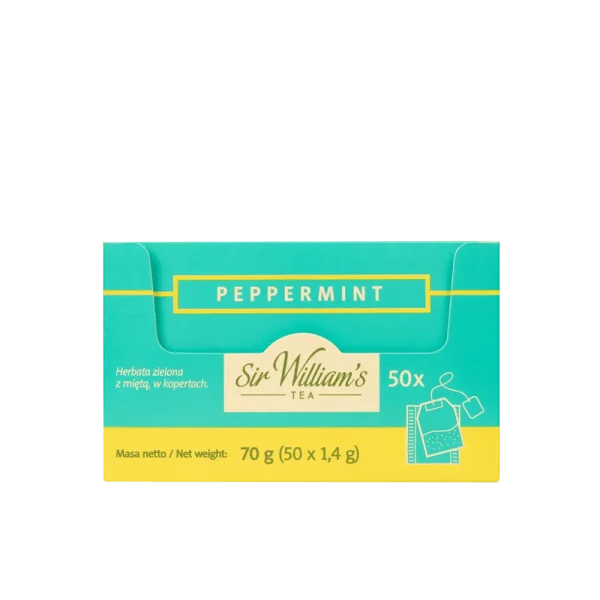 Sir William's Tea Peppermint 50szt - obrazek 5