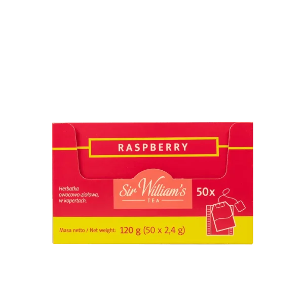 Sir William's Tea Raspberry 50szt - obrazek 5