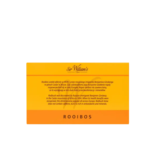 Sir William's Tea Rooibos 50szt - obrazek 6