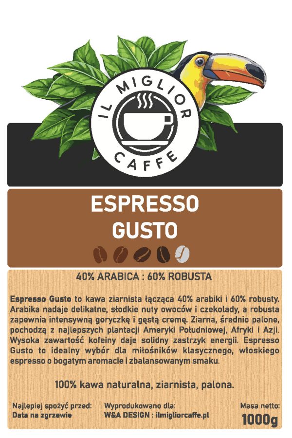 ESPRESSO GUSTO 1kg