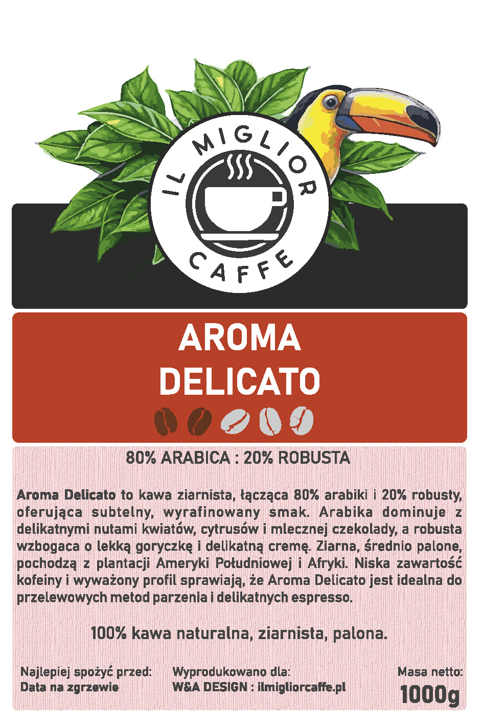 AROMA DELICATO 1kg
