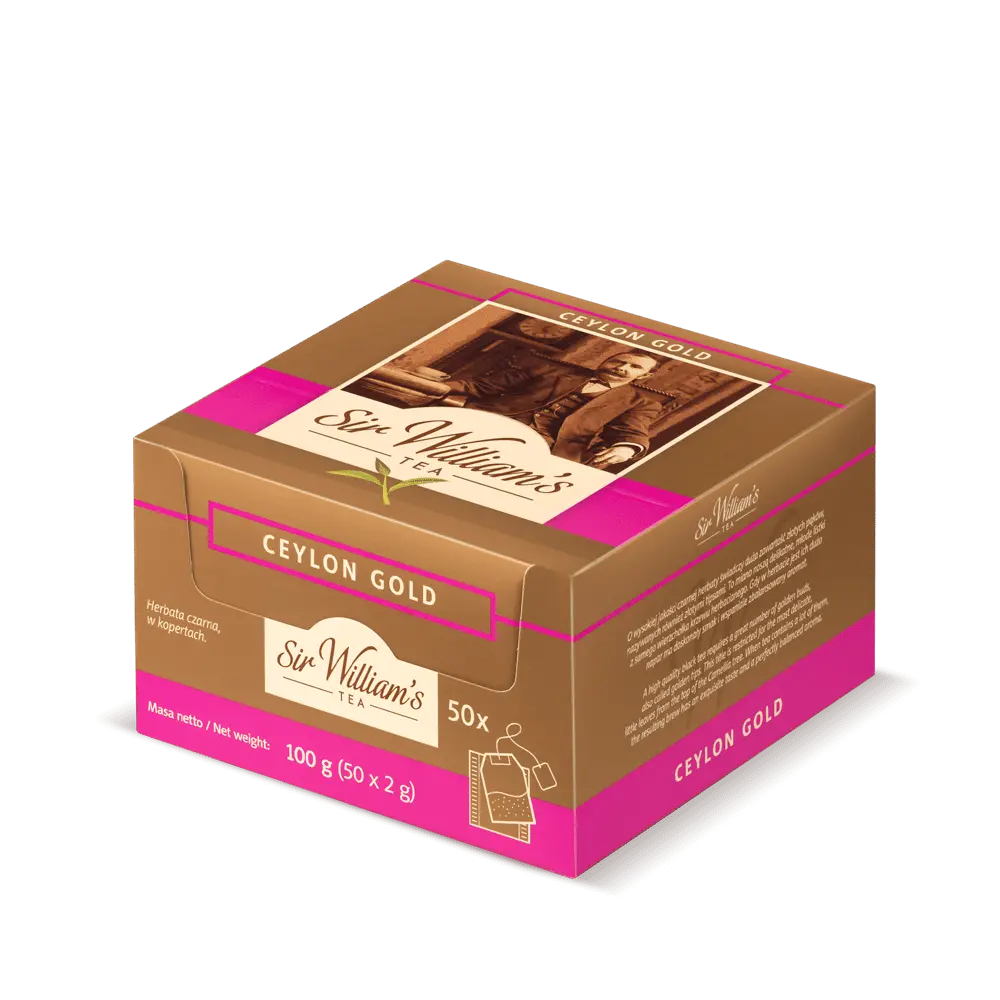 Sir William’s Tea Ceylon Gold 50szt