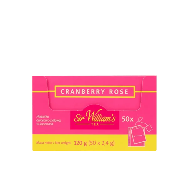 Sir William's Tea Cranberry Rose 50szt - obrazek 5