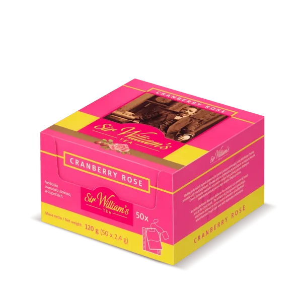Sir William's Tea Cranberry Rose 50szt