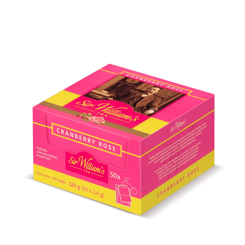 Sir William’s Tea Cranberry Rose 50szt