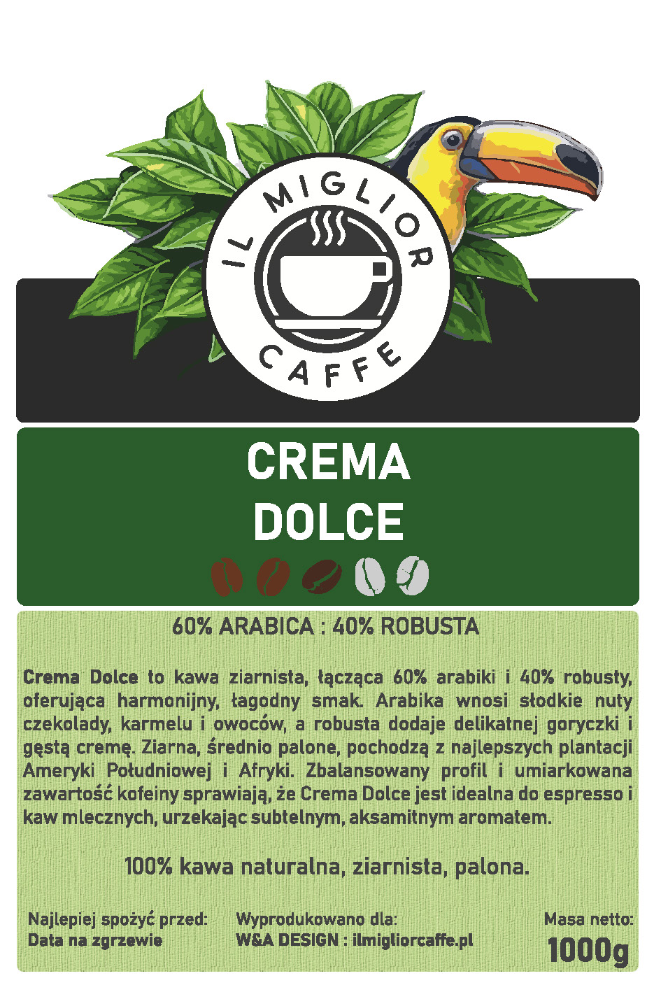 CREMA DOLCE 1kg