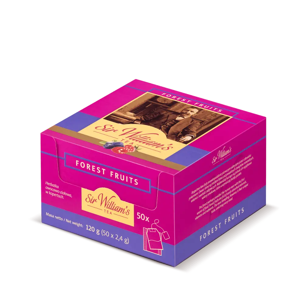 Sir William’s Tea Forest Fruits 50szt