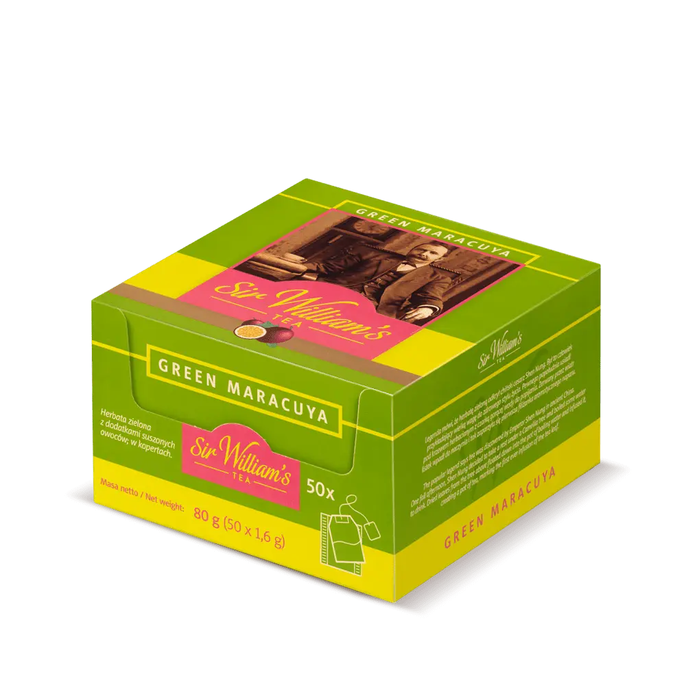 Sir William’s Tea Green Maracuja 50szt
