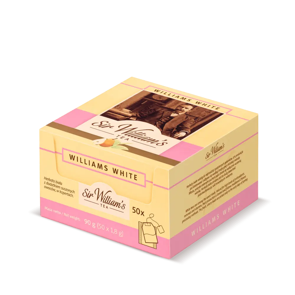 Sir William’s Tea White 50szt