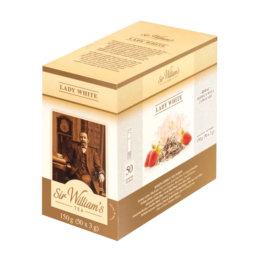 Sir William’s Tea Royal Lady White 50szt
