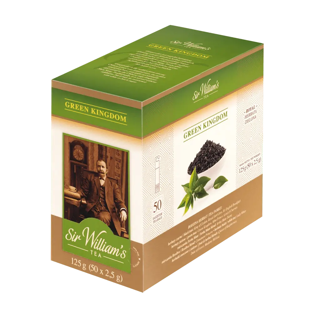 Sir William’s Tea Royal Green Kingdom 50szt
